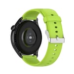 Huawei Watch GT 46mm/ GT2 46mm - Premium sport silikon klockarmband 22 mm Lime