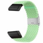 Flätat klockarmband Garmin Tactix Bravo - Pistachio