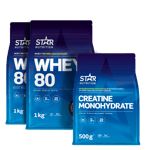 2 x Whey-80 + Kreatin