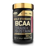 Optimum Nutrition Gold Standard BCAA Powder Branch Chain Amino Acids Supplement with Vitamin C, Wellmune and Electrolytes for Intra Workout Support, Raspberry and Pomegranate, 28 Servings, 266 g
