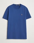 Polo Ralph Lauren Luxury Pima Cotton Crew Neck T-Shirt Annapolis Blue