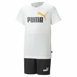 Sportstøj til Børn Puma Set For All Time  Hvid 3-4 år