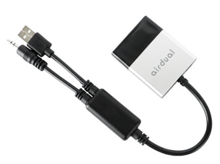 Auto Bluetooth Audio Receiver,MoreChioce Bluetooth 3.0 Adapter Freisprecheinrichtung Bluetooth Empfänger Car Kit mit Port USB 3,5 mm AUX Input Port Verlängerungskabel Musikempfänger