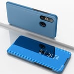 View Window Elektropläterat Etui till Samsung Galaxy A50 - Baby Blå