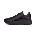 Tamaris Femme 1-1-23711-27 Sneakers Basses, Black, 40 EU