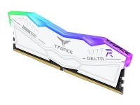 T-Force DELTA RGB - DDR5 - sats - 32 GB: 2 x 16 GB - DIMM 288-pin - 6200 MHz / PC5-49600 - CL38 - 1.25 V - ej buffrad - on-die ECC - vit