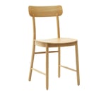 Fogia - Figurine Stol, Lackerad Ek - Ruokapöydän tuolit - Note Design Studio - Puun värinen - Puu