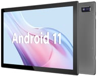 SGIN Tablette 10,1 Pouces Android 11, 6 Go RAM + 128 Go ROM (512 Go TF), Appareil Photo 5 MP + 8 MP, FHD 1920 x 1200 IPS, WiFi, Bluetooth 5.0, Dual WiFi, 7000 mAh(Gris)