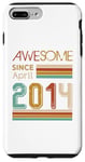 iPhone 7 Plus/8 Plus 11 Years Old Awesome Since April 2014 11th Birthday Case