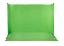 Ledgo Chromakey Green Screen U-Shape 350 x 220cm