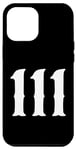 iPhone 14 Pro Max 111 Numerology Spiritual Personal Number 111 Angel Number Case