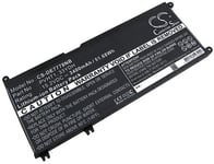 Kompatibelt med Dell Ins G3 3579-R1745BL, 15.2V, 3400 mAh