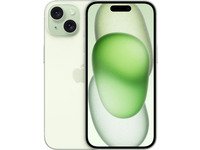Apple iPhone 15 - 5G smartphone - dual-SIM / Internal Memory 512 GB - OLED-skärm - 6.1 - 2556 x 1179 pixlar - 2 bakre kameror 48 MP, 12 MP - front camera 12 MP - grön