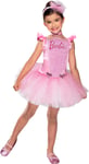 Barbie Princess Kostyme med Hårbånd, 7-8 år