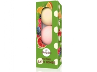 DAIRY FUN_Fizzing Bath Bombs effervescent bath balls Watermelon, Forest Fruits and Orange 3x100g