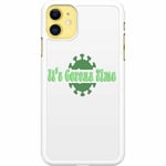 Apple Iphone 12 Mini Hard Case (white) It´s Corona Time