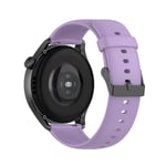 Huawei Watch 3 / 3 Pro / GT 2e - Silikone urrem 22 mm - Lys lilla