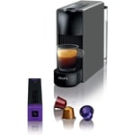Machine A Cafe Automatique - Limics24 - Essenza Mini Intense Grey Nespresso À Café 06 L 19 Bars Cafetière