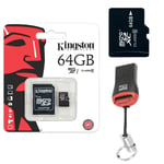 For Ulefone Power 5S Original 64 GB Memory Card Kingston Micro SD Card 64GB