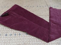 New Hugo Boss mens selection red cord corduroy suit jeans pants trouser 34 R 50