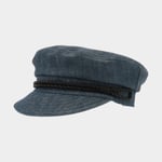 CTH Ericson Skepparmössa för barn Oscar Organic Denim Blue Junior, 3 - 6 år (54/56)