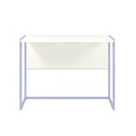 Bisley Työpöytä Outline Lilac Valkoinen laminaatti
