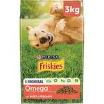 Purina - Friskies vITAFIT Omega Chien Adulte bœuf et Poisson 4 x 3 kg