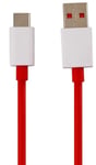 OnePlus D301 USB typ C kabel, 1m, Röd, Bulk