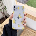 KESHOUJI Summer Fruit Cherry Pineapple Phone Case For iPhone 11 Pro Max XR XS MAX Case Small Fresh Soft Case For iPhone 7 8 Plus Cover,2,For iPhone 8 plus