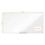 Whiteboard 180 x 90cm magnetisk emalj | Nobo Impression Pro
