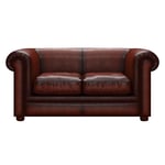 The English Chesterfield Co. AUSTEN CHESTERFIELD 2-SITS ANTIQUE CHESTNUT