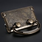 Antique Bronze Pull Handle Ring Cupboard Cabinet Wardrobe Door Jewelry Box Knobs