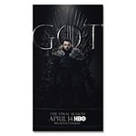 Li han shop Canvas Printing Game Of Thrones Season Drama Poster Role Posters And Prints 2019 Tv Game Wall Art For Bedroom Home Decor Gt551 40X50Cm Without Frame