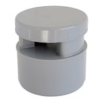 First Plast amg100 Aérateur à membrane, gris, diamètre 100 – 110 mm