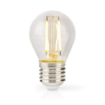 Nedis LED-lampa G45, E27, 4,5W, 470 lm