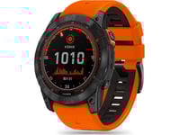 Tech-Protect Rem För Garmin Fenix 3 / 5X / 3Hr / 5X Plus / 6X / 6X Pro / 7X Tech-Protect Iconband Orange-Sort