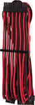 Câble ATX 24 broches type 4 Gen 4 à gainage individuel CORSAIR Premium – rouge/noir