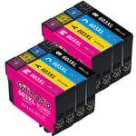 Gilimedia 603XL Ink Cartridges for Epson 603 XL Ink Cartridge for Epson Expression Home XP-2100 XP-4100 XP-3100 XP-2105 XP-4105 XP-3105 Epson Workforce WF-2850 WF-2830 WF-2810 WF-2835(8 Pack)