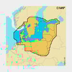 C-MAP Elektroniskt sjökort Reveal X - Skagerrak, Kattegatt & Östersjön