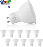 GU10  LED  Bulbs  Cool  White  6000K ,  6W  600LM ,  60W  Halogen  Equivalent ,