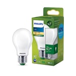 PHILIPS Ultra Efficient - Ultra Energy Saving Lights, LED Light Source, 40W, A60, E27, Warm White 2700 Kelvin, Frosted