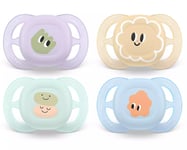 Philips Avent Start-Napp 0-2 månader Figurer Mix 2 st. nappar