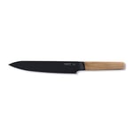 BergHOFF Ron Titanium Ceramic Coated Non-Stick Carving Knife, Black, 16 cm