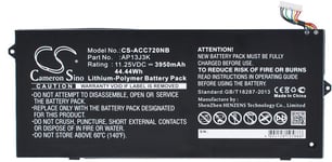 Batteri til AP13J3K(3ICP5/67/90) for Acer, 11.25V, 3950 mAh