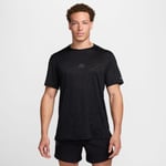Nike Dri-FIT Rise 365 Run Division T-shirt SS, Storlek XL, Herr, Svart - Perfekt för löpning och träning