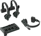 Solidcom C1 Full Duplex Wireless Intercom System Med 3 headsets