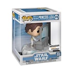 Funko Pop! Deluxe Star Wars-Leia - Amazon Exclusive - Collectable Vinyl Figure - Gift Idea - Official Merchandise - Toys for Kids & Adults - Movies Fans - Model Figure for Collectors and Display