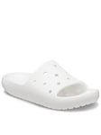Crocs Men's Classic V2 Slide - White, White, Size 10, Men