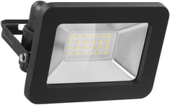 Goobay LED udendørs projektør, 20 W med 1700 lm, neutralt hvidt lys (4000 K) og M16 kabelforskruning, egnet til udendørs brug (IP65)