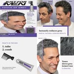 Just For Men Touch of Grey, Black Hair Dye, No Mix 1 Count (Pack 1) 